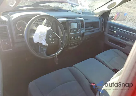 2018 Ram Trucks 1500 St from USA, damaged, VIN 3C6JR7DT5JG219788